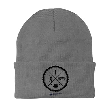 Fishing Vintage v2 Embroidered Beanie